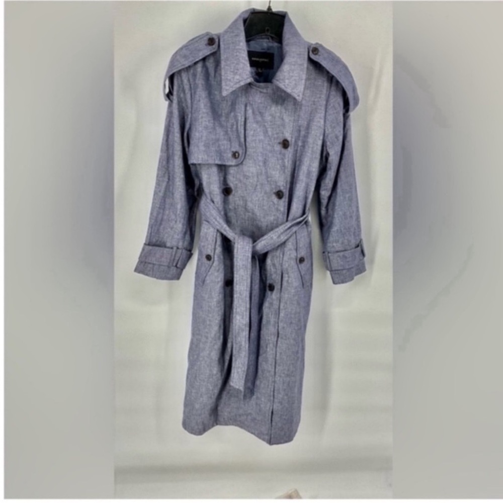 Women's Gray Trench Coat